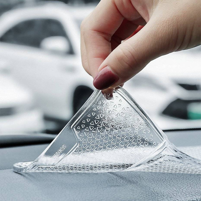 Baseus Folding Bracket Antiskid Pad Self-adhesive Holder Nanopad black (SUWNT-01)