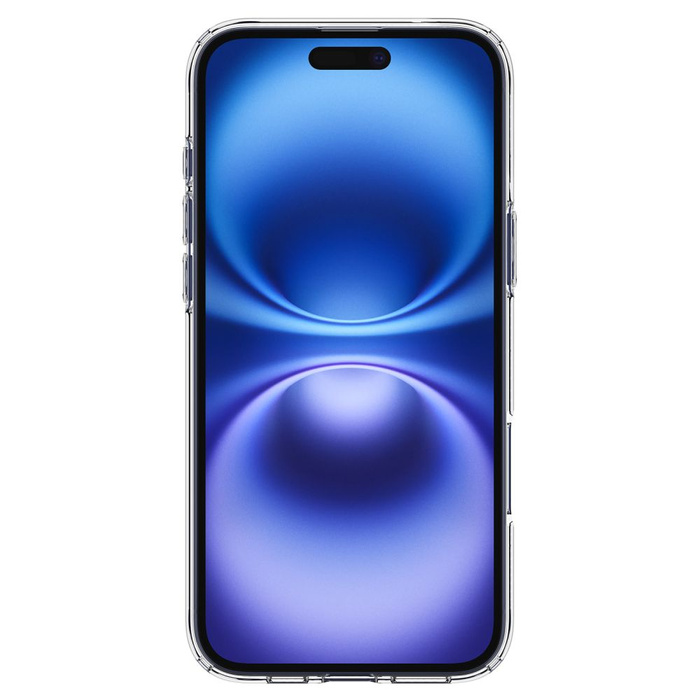 SPIGEN LIQUID CRYSTAL MAG MAGSAFE IPHONE 16 PLUS CLEAR case translation from Polish to English.
