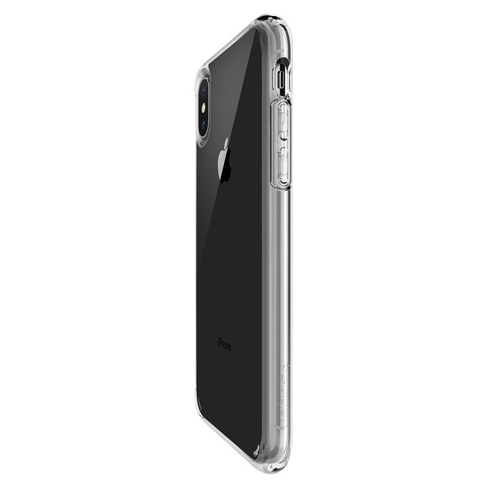 Coque SPIGEN Ultra Hybrid Apple iPhone X Xs Clear Clear + 3MK Case Glass