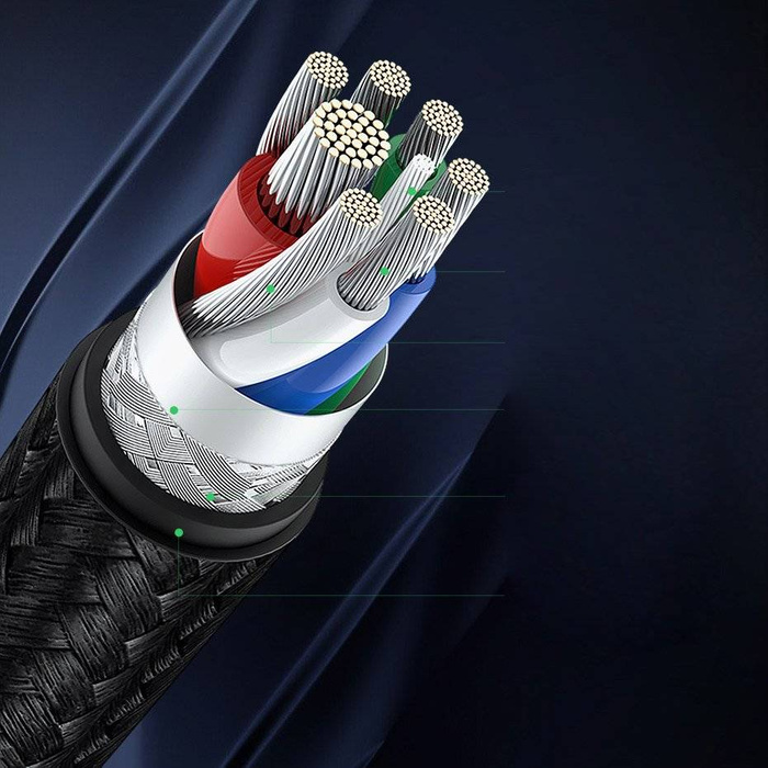 Ugreen MFI pravoúhlý kabel s boční zástrčkou USB typu C - Lightning Power Delivery 3 A 1 m šedý (60763 US305)