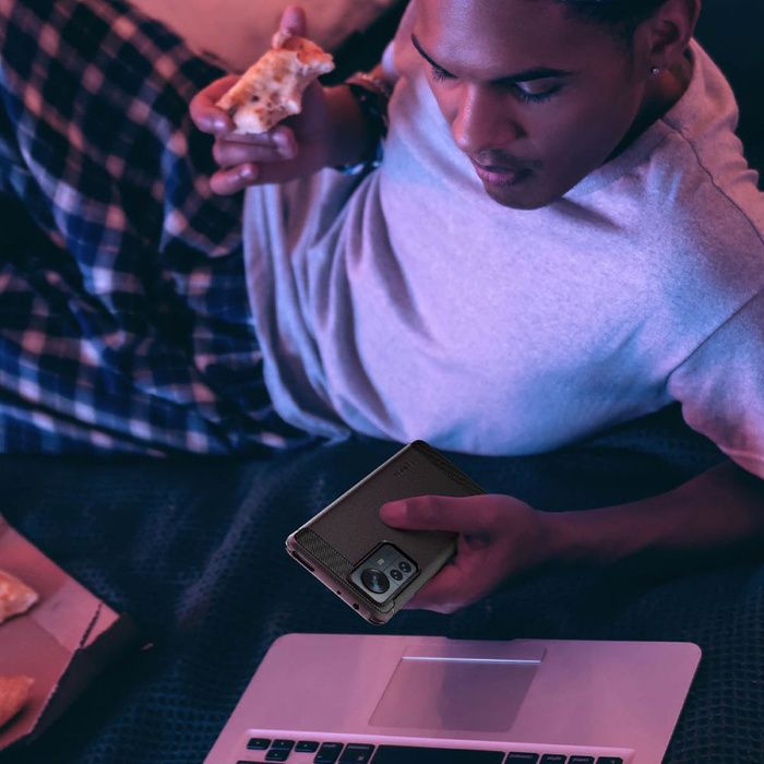 Obal Spigen Rugged Armor Xiaomi 12t / 12t Pro MATTE Black Case