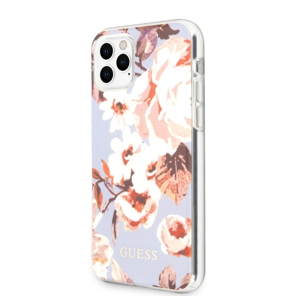 Cover Guess Apple iPhone 11 Pro Max lilla N°2 Flower Collection Case