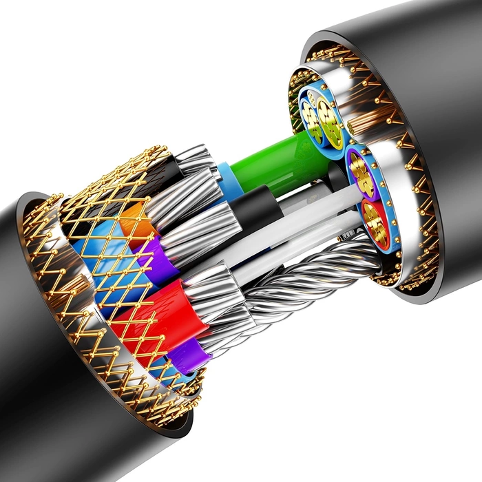 [RETURNED ITEM] USB 3.0 extension cable 0.5m Baseus AirJoy Series - black