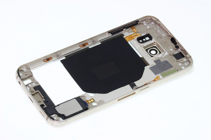 Rám puzdra SAMSUNG Galaxy S6 Gold Platinium Grade B