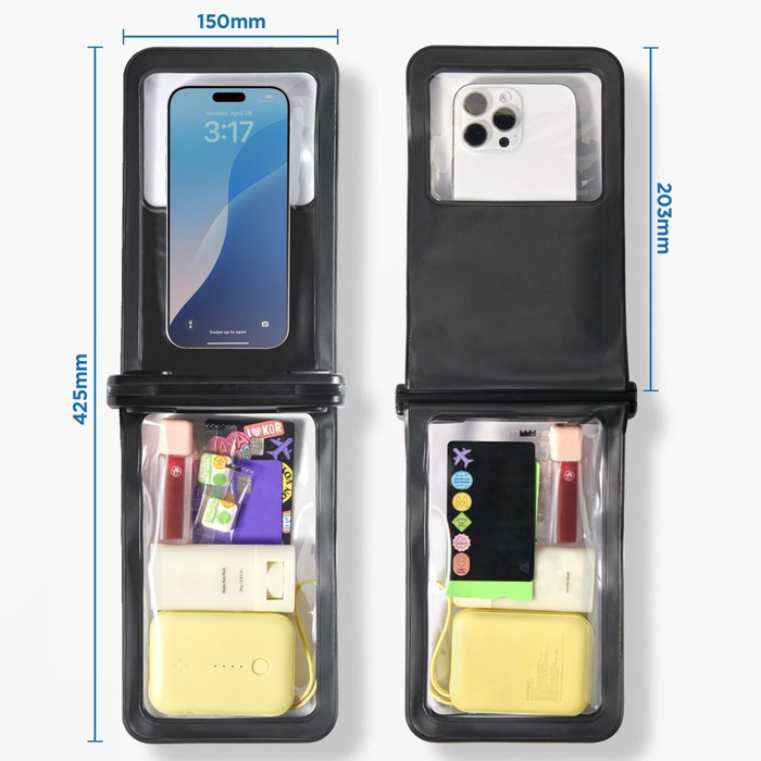 Spigen A603 UNIVERSAL WATERPROOF Case BLACK