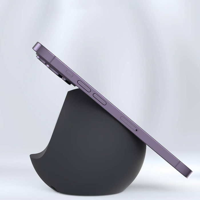 Soporte de cargador inductivo MagSafe para iPhone y soporte de teléfono con cargador de Apple Watch Choetech azul