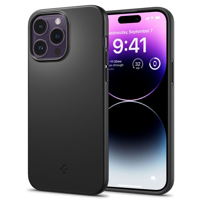 Funda Spigen Thin Fit IPhone 14 PRO MAX NEGRO