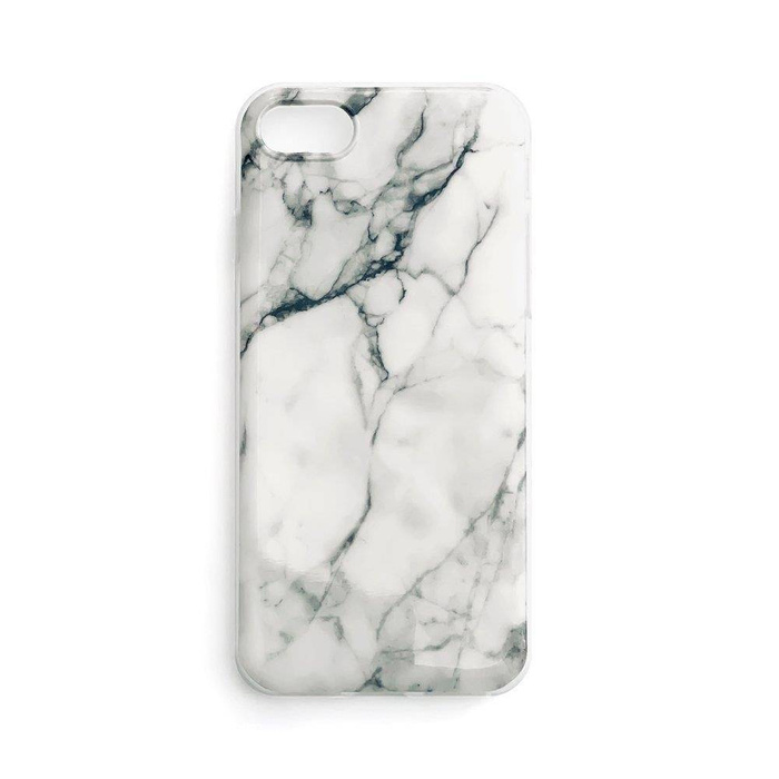 Wozinsky Marble TPU kryt gelový mramor pro Xiaomi Mi Note 10 Lite bílý