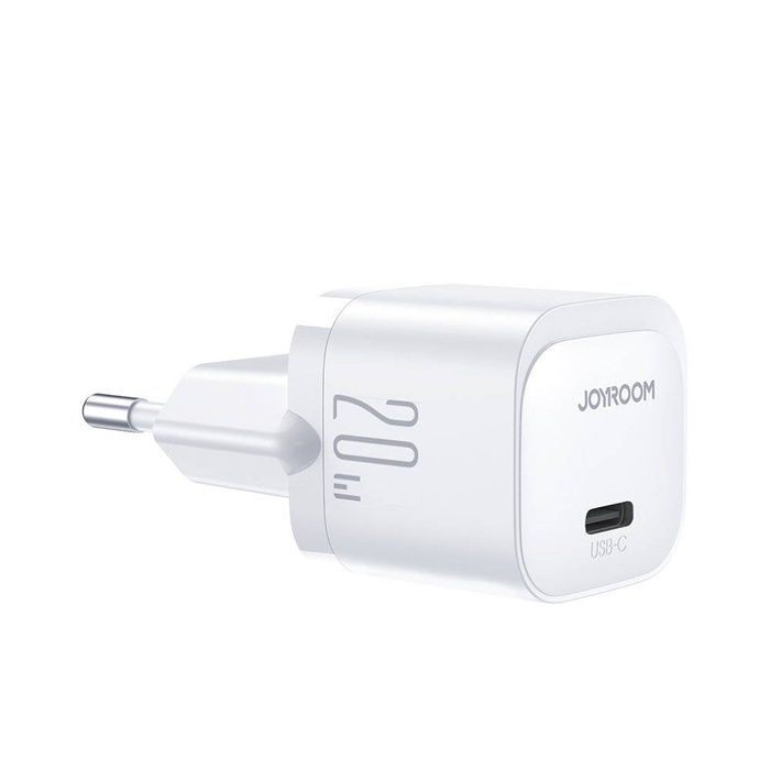 Mini charger USB C 20W PD Joyroom JR-TCF02 | White