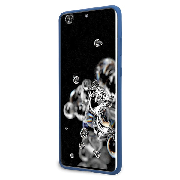 Pouzdro US POLO Samsung Galaxy S20 Ultra Silicone Collection Navy Blue Case