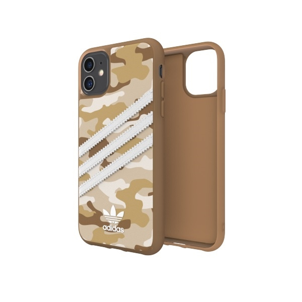 ADIDAS ORIGINALS Case Apple iPhone 11 Pro Molded Case CAMO WOMAN Brown Case