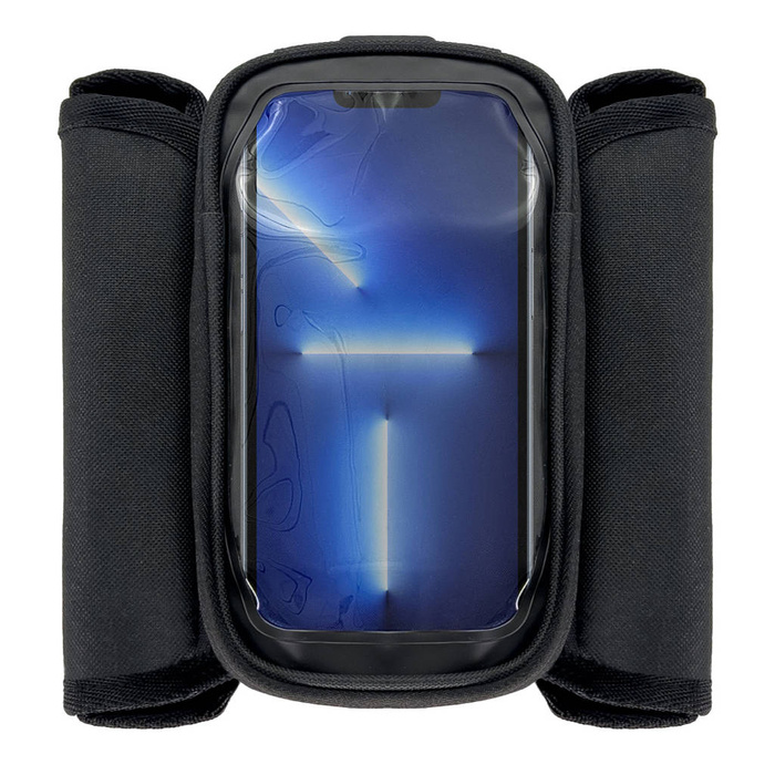 Wozinsky cadre sac de vélo sacoche de vélo étui de téléphone étanche 1.5l noir (WBB26BK)