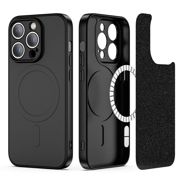 Funda TECH-PROTECT ICON MagSafe IPhone 13 PRO MAX NEGRO
