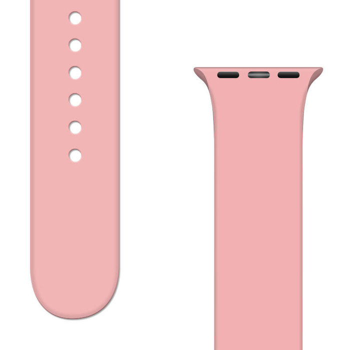 Correa de silicona APS Correa de Watch de silicona 8/7/6/5/4/3/2 / SE (41/40 / 38 mm) Correa Correa de reloj Rosa