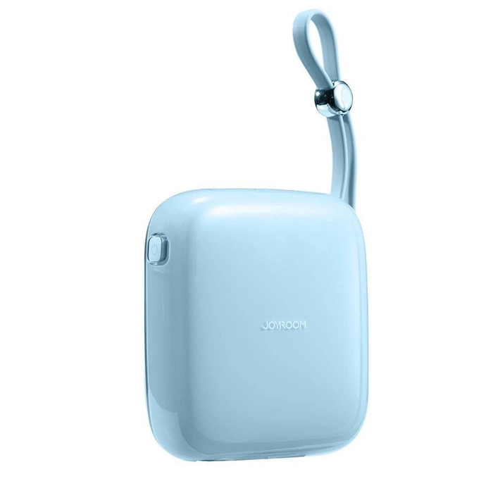 Joyroom powerbank 10000mAh Jelly Series 22.5W with built-in Lightning cable blue (JR-L003)