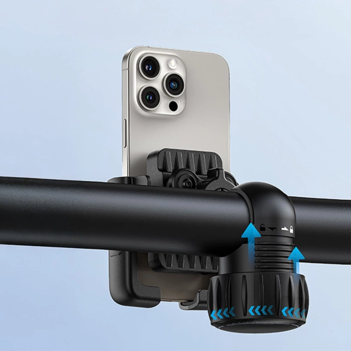 Baseus uchwyt rowerowy GoTrip Series Bike Phone Mount Cluster czarny