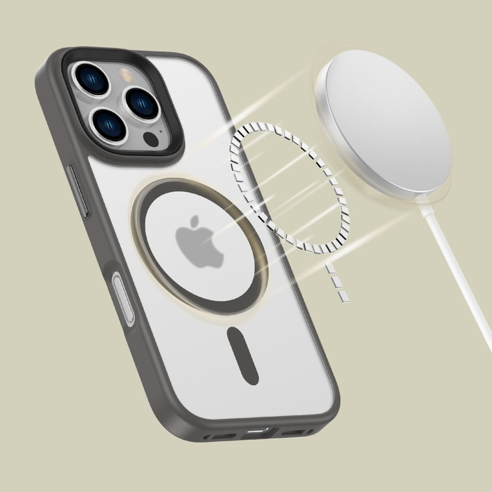 ETUI TECH-PROTECT MAGMAT MAGSAFE IPHONE 16 PRO MATTE TITANIUM