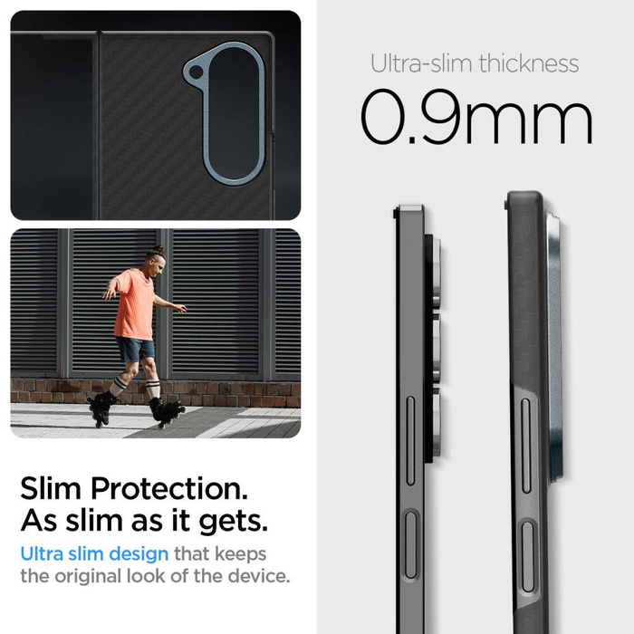 Case Spigen AIRSKIN GALAXY Z Fold 6 ARAMID BLACK