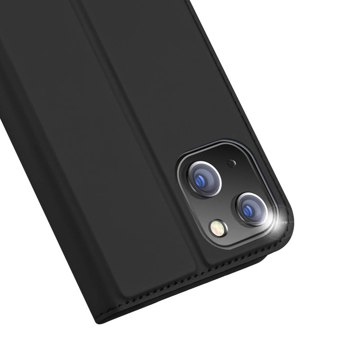 Étui portefeuille Dux Ducis Skin Pro pour iPhone 15 Plus - Noir