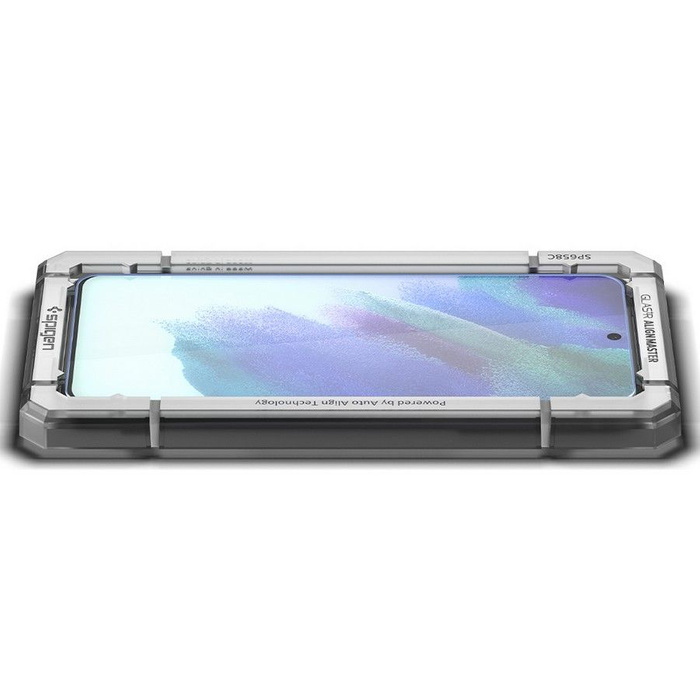 Tempered Glass Spigen Galaxy S21 FE Alm Glas.Tr 2-Pack