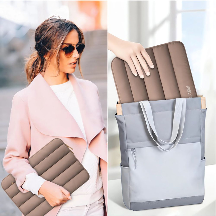 TECH-PROTECT FLUFFY LAPTOP 15-16 WALNUT