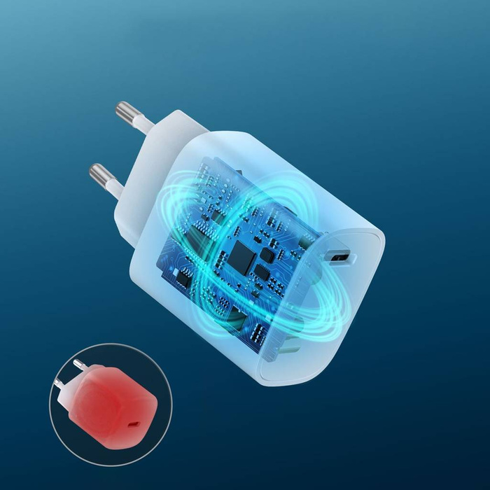 Choetech juego de cargador de red Q5004 20W PD iPhone 12/13 blanco (2pcs)