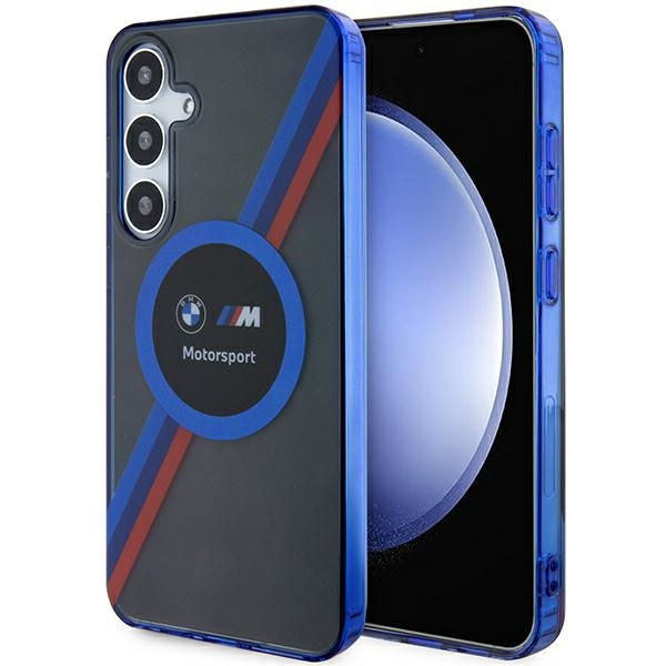 Coque BMW BMHMS24S23HTPUK Galaxy S24 S921 noir/noir durcase Motorsport IML Circle MagSafe Case