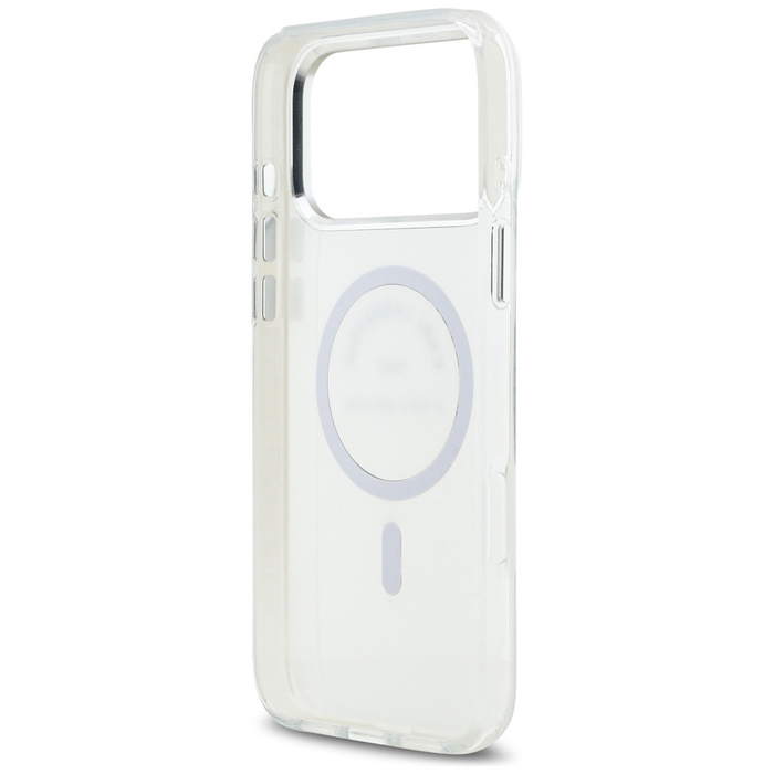 Etui Karl Lagerfeld IML Karl RSG Logo    MagSafe do iPhone 17 Pro Max przezroczysty