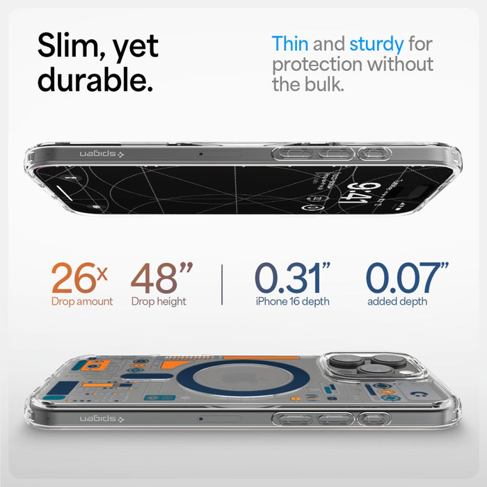 Hülle Spigen Ultra Hybrid Mag MagSafe IPhone CYRILL 16 PRO ANALOG