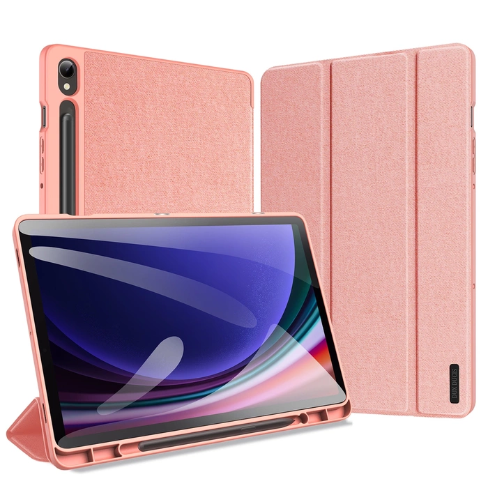 Funda Samsung Galaxy Tab S9 FE Dux Ducis Domo con soporte - rosa