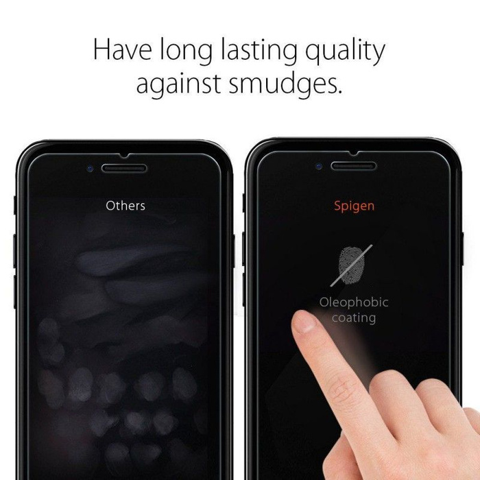 Verre trempé Spigen Glas.Tr Slim iPhone SE 2022 2020 7 8
