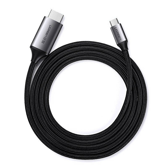 Cavo Ugreen Cavo HDMI - USB Tipo C 4K 60 Hz 1,5 m nero-grigio (MM142 50570)