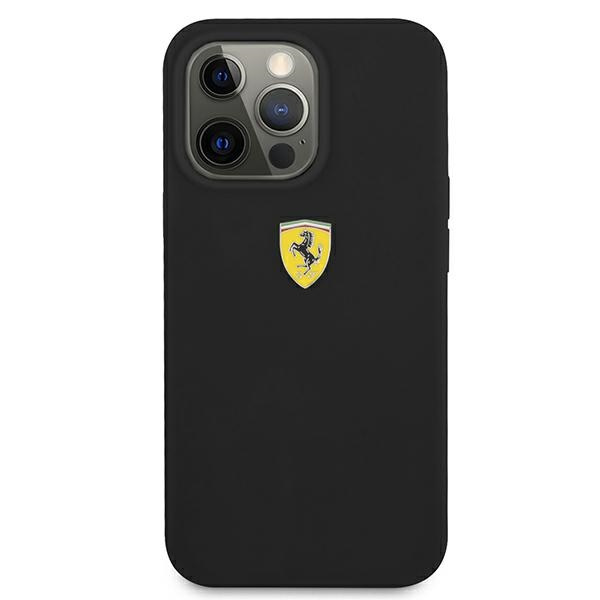 Ferrari FESSIHCP13LBK iPhone 13 Pro / 13 6.1" schwarz/schwarz hartcase Silikon