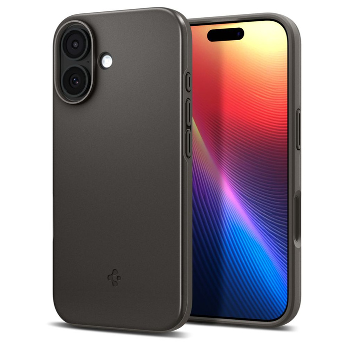 Funda Spigen IPhone 17 Thin Fit Mag MagSafe GUNMETAL