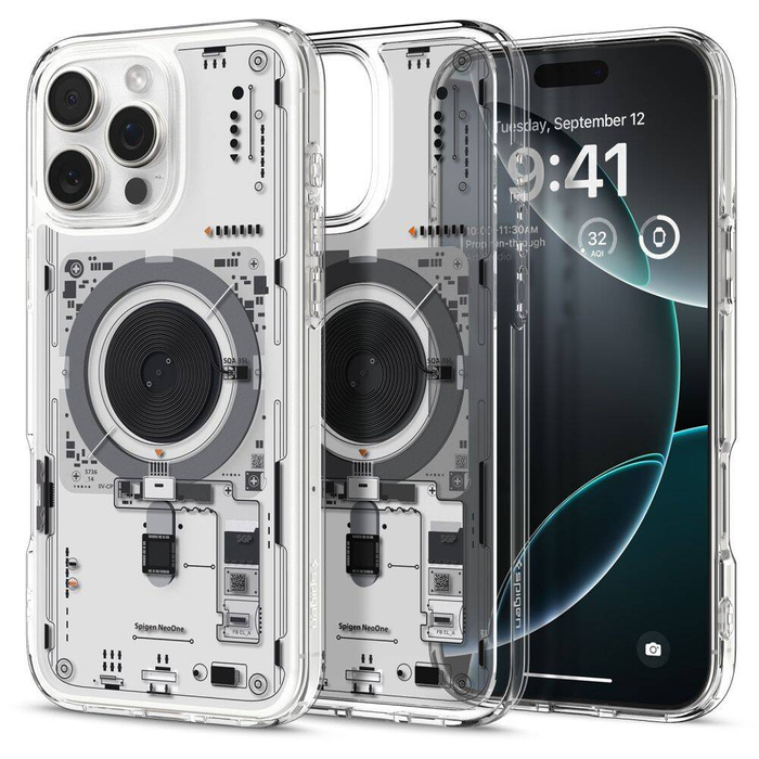 Coque Spigen Ultra Hybrid Mag MagSafe IPhone 16 Pro Max Neo One