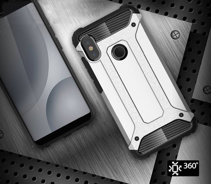 Hybridní Armor pancéřovaný hybridní pouzdro kryt Xiaomi Mi A2 / Mi 6X zlatý