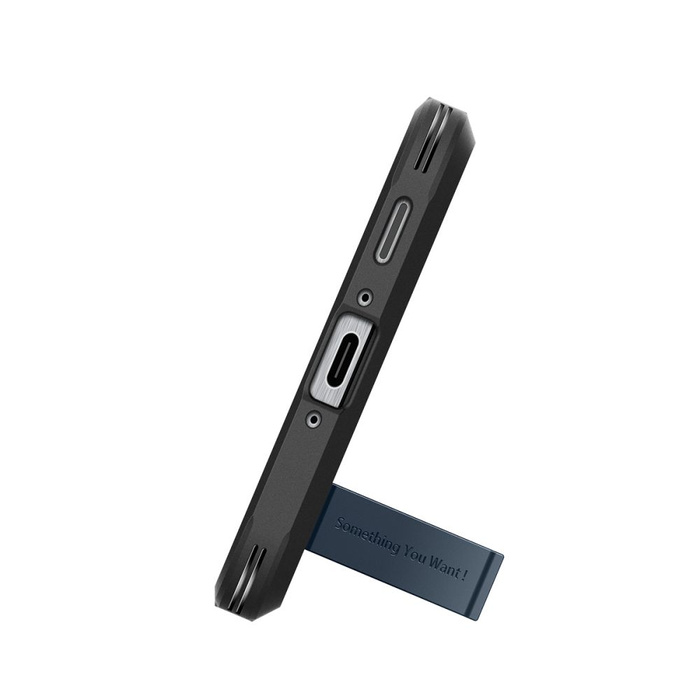 SPIGEN TOUGH ARMOR GALAXY A56 5G METALL SCHIEFER