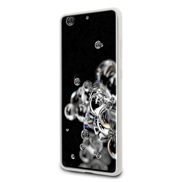 US POLO Samsung Galaxy S20 Ultra Silikon Kollektion Weiß Hülle