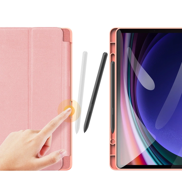 Dux Ducis Domo Samsung Galaxy Tab S9 FE case with stand - pink