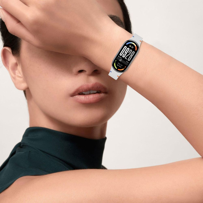 PASEK TECH-PROTECT XIAOMI SMART BAND 8 / 9 / 10 / NFC SILICONE SPORT CZARNY