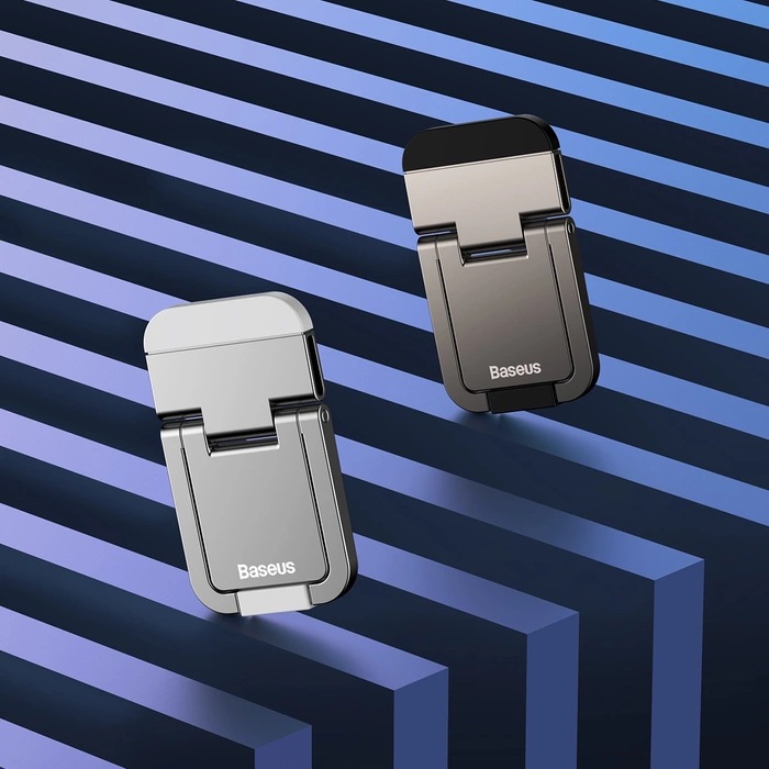 [APRÈS RETOUR] Pieds universels pour ordinateur portable Baseus (2 pièces) argent (LUZC000012)