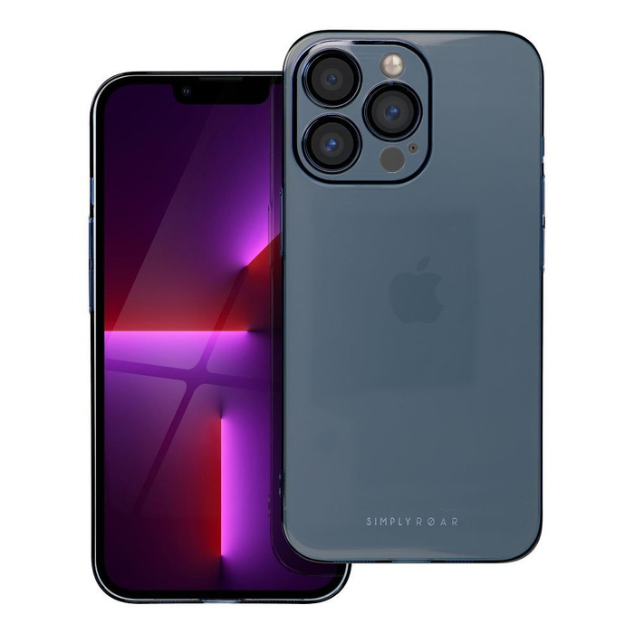 Futerał Roar Pure Simple Fit Case - do iPhone 13 Pro Granatowy