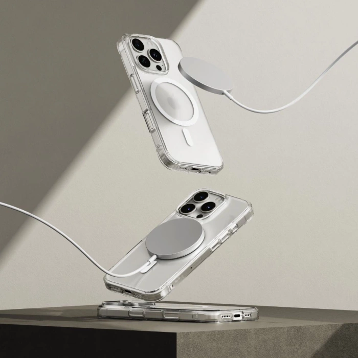 ETUI RINGKE FUSION MAGNETIC MAGSAFE IPHONE 16 PRO MATTE CLEAR