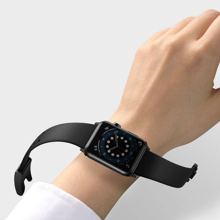 Náramek Baseus Slip-Thru pro Apple Watch 3/4/5/6 / SE 38 mm / 40 mm černý (LBWSE-01)