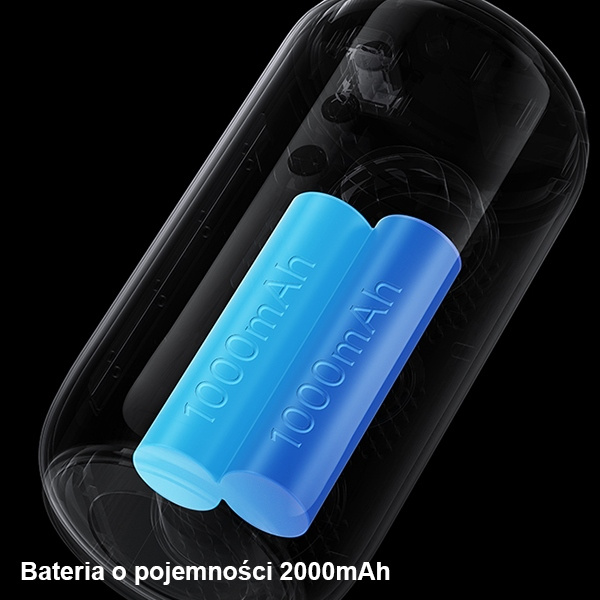 USAMS Reproduktor YC Series Bluetooth 5.0 10W vodotěsný bezdrátový reproduktor se šňůrkou na krk černý/černý YC011YX01(US-YC011)