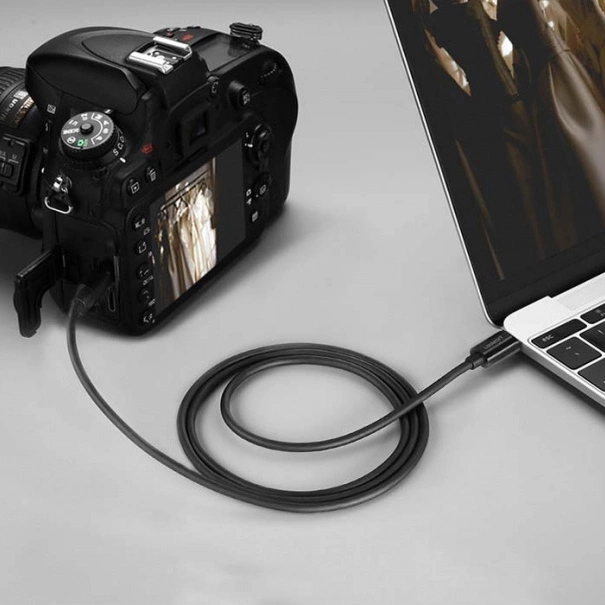 UGREEN US242 mini USB - USB-C kábel 1m (fekete)