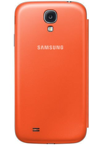 SAMSUNG Galaxy S4 SIV I9500 I9505 Flip Case  EF-FI950BOEST1 Naranja