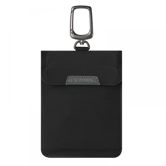 Jaula Faraday Spigen Bolsa Rfid Bloqueador de Señal Negro