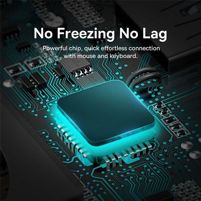 Baseus Metal Gleam Series 8 in 1 HUB Docking Station USB Type C - 1 x HDMI / 3 x USB 3.2 Gen.1 / 1 x Power Delivery / 1 x SD card reader / 1 x TF card reader / 1 x VGA gray (WKWG050013)