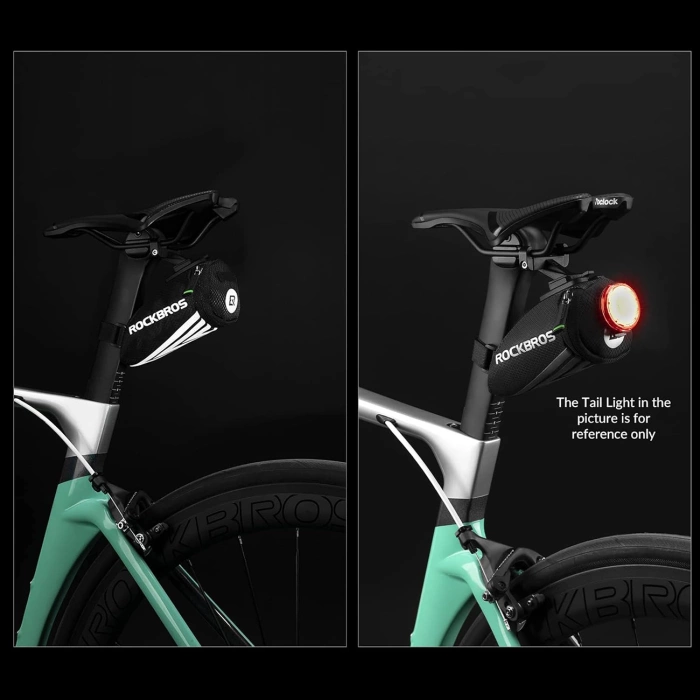 Rockbros C28 Fahrradtasche unter dem Sattel – schwarz